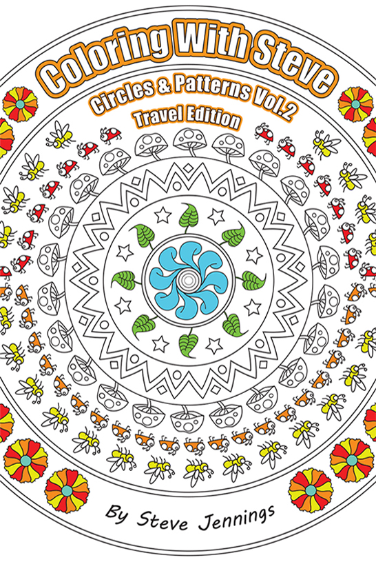 Circles and patterns travel edition - Book Cover